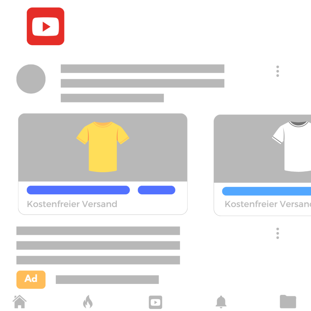 google shopping agentur typen youtube komma99