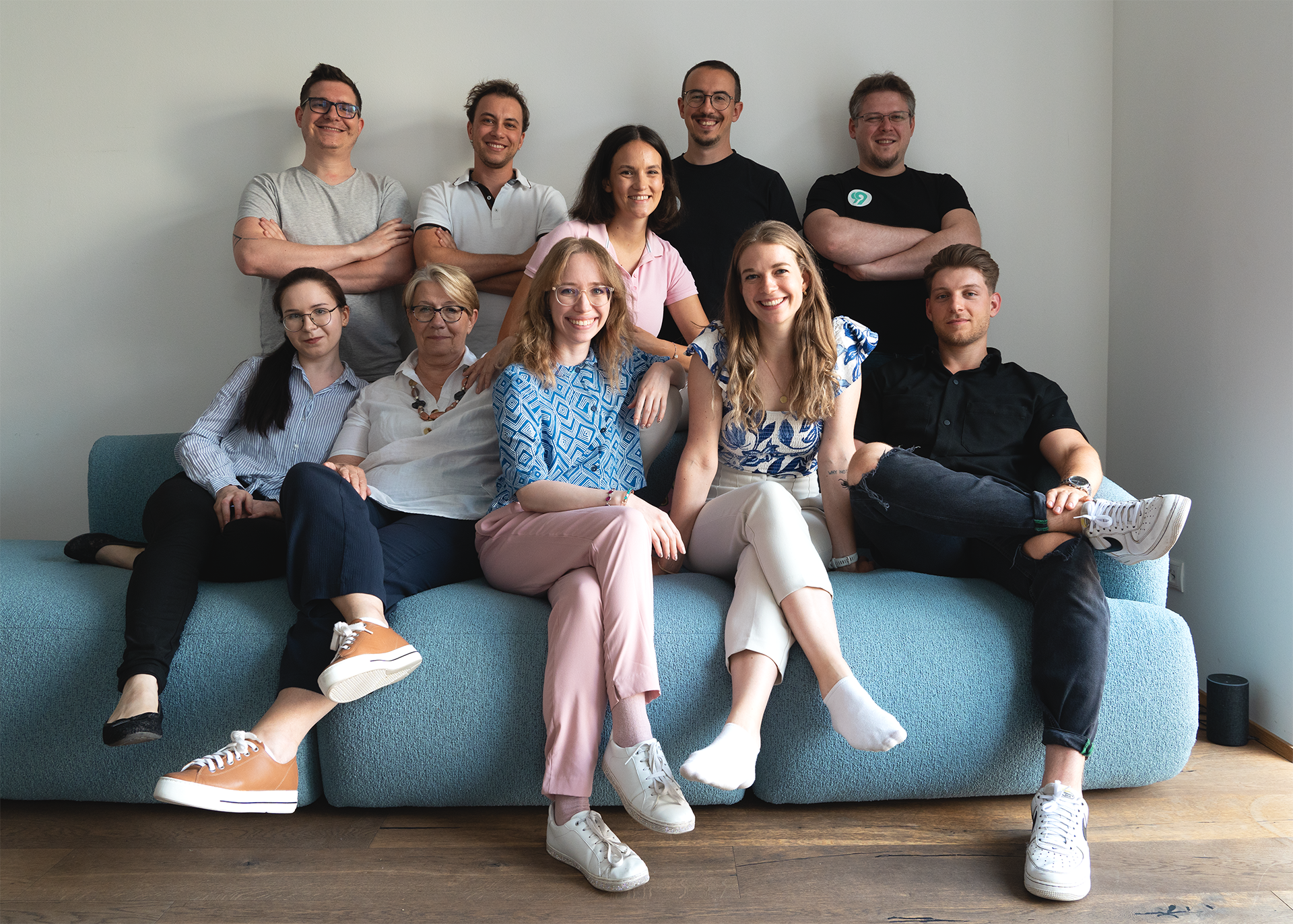 Gruppenfoto der Online Marketing Agentur KOMMA99