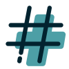 Werbeagentur 4 icons8 hashtag large 100