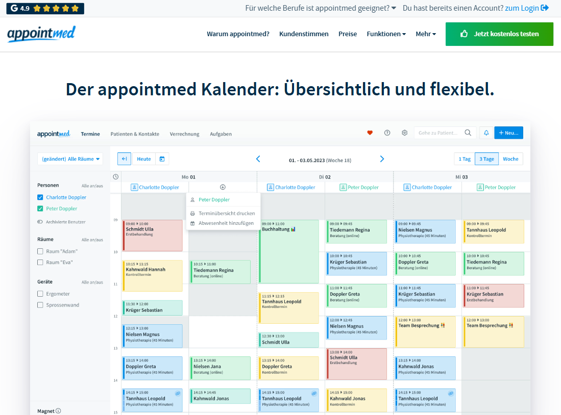 appointmed website case study komma99